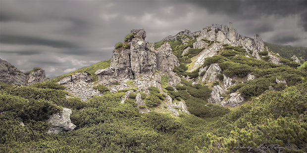 Radové skaly - Sivý vrch