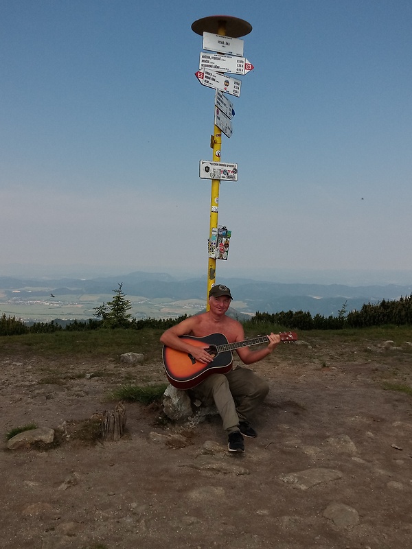 vrch Veľká Lúka 1476 m.n.m. peši z Kuneradu - ráno 8:00 hod.