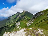 pohľad do Širokého sedla - Ždiarska vidla, Havran