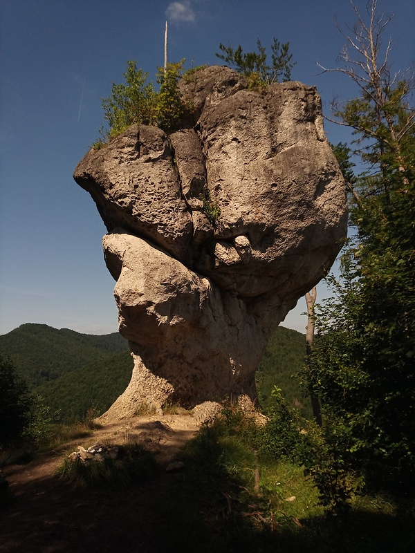 Zbýňovský budzogáň a vrch Kečka 822 m.n.m.😃👍🇸🇰