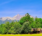 Lomnický štít z Tatranskej Lomnice