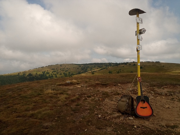 Veľká Lúka 1476 m.n.m. z vrchu Veterné 1442 m.n.m.🐻🎸🍀🤣👍