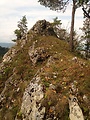 vrch Sokol 929 m.n.m. nad obcou Ďurčiná - Lúčanská Malá Fatra