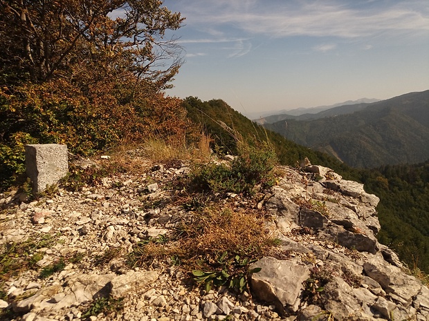 NPR Kozol a vrch Kozol 1119 m.n.m. predný aj zadný vrchol