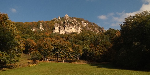 NPR Súľovské skaly - vrch Brada 814 m.n.m.