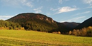 vrch Sokol 929 m.n.m., Ďurčanská dolina a vrch Jablonská 1117 m.n.m.