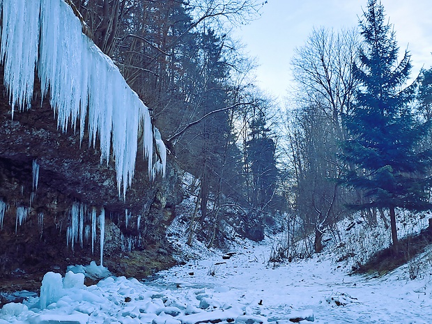 ľadopád Šikľavá skala