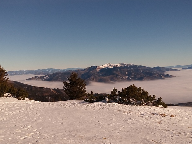 NP Kriváňska Malá Fatra z vrchu Krížava 1457 m.n.m.