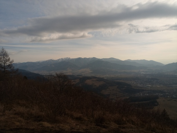 NP Kriváňska Malá Fatra z vrchu Straník 769 m.n.m.