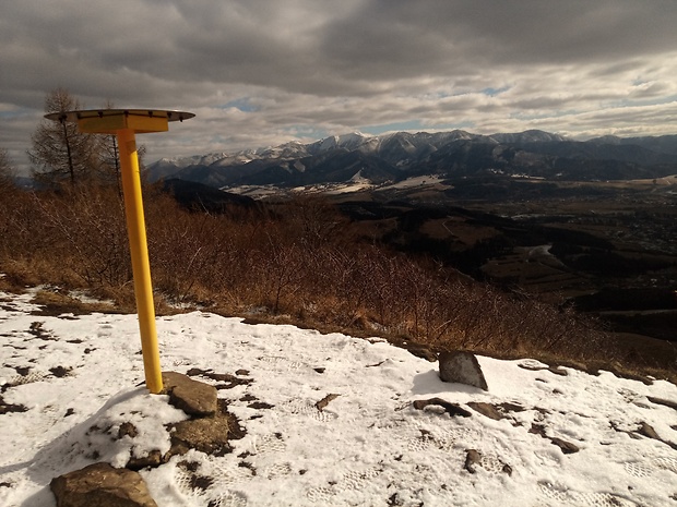 NP Kriváňska Malá Fatra z vrchu Straník 769 m.n.m.